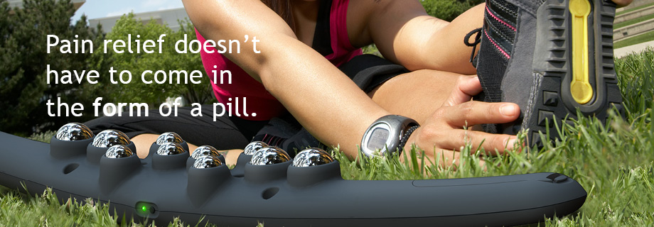 Pain relief doesn't have to come in the form of a pill.
